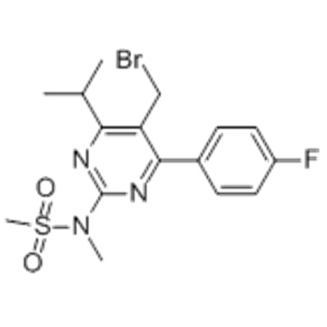 5-(Bromomethyl)-4-(4-fluorophenyl)-6-isopropyl-2-[methyl(methylsulfonyl)amino]pyrimidine CAS 799842-07-2