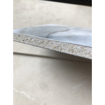 Fireproof aluminum composite panels on cement siding