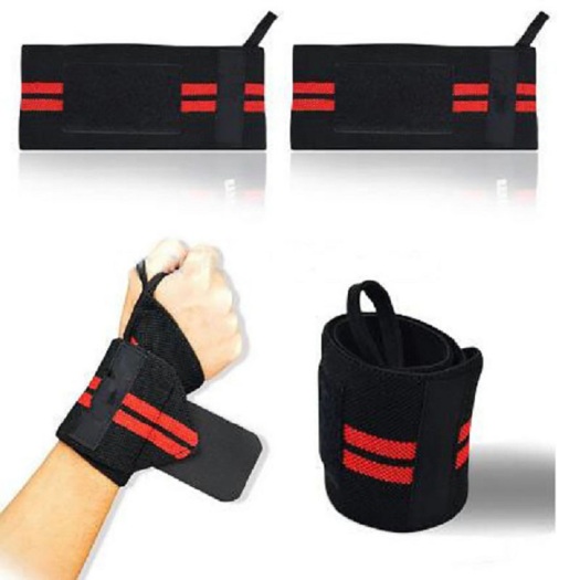Antistatic gym lifting wrist straps support