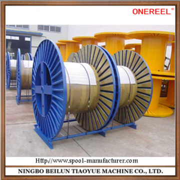Corrugated type wire spooling