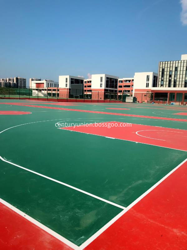 Main ingredients:  Main paint, curing agent (mainly red, green and blue)  specification:  20kg/group (SQM-A: 18.75kg, SQM-B: 1.4kg)  Operating temperature:  5°C-35°C  Use ratio:  Weight ratio SQM-A: SQM-B=13.4:1  Example: SQM-A: 18.75 kg, SQM-B: 1.4 kg, quartz sand 0.3 kg, pure water about 3 kg (about 15% of AB total, according to the actual situation of the local amount, in order to avoid chromatic aberration, the purity of the same site added The percentage of water should be the same.)  Instructions:  1. (Material ratio) SQM-B----SQM-A----Quartz sand----Pure water, spray well or spray directly after fully mixing. (SQM-A is fully stirred before adding SQM-B)  2, water-based topcoat can be sprayed or roll-coated, the theoretical amount of 0.2kg / m2, mixed evenly sprayed or roller coated, the last one does not add quartz sand.  Precautions:  1. It is necessary to avoid construction during rain, wet weather and high temperature period, so as to avoid the phenomenon that the quality of the product is affected by drums and delamination.  2. Once opened, it should be used as soon as possible.  3, before the paint must be ensured that the base layer is free of soil stains and other magazines to ensure that the base layer is not powdered, if there are impurities and chalking phenomenon, the surface must be polished after the interface to ensure adhesion between the layers.  4. All the utensils should be cleaned with the matching thinner in time and dried for use.  5. This product should be stored, transported and constructed according to the regulations. Pay attention to eliminate the fire and keep away from the heat source. The ventilation is perfect, cool and dry, and strengthen labor protection.