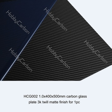 3K twill Carbon Glass Sheet for Multi-rotors