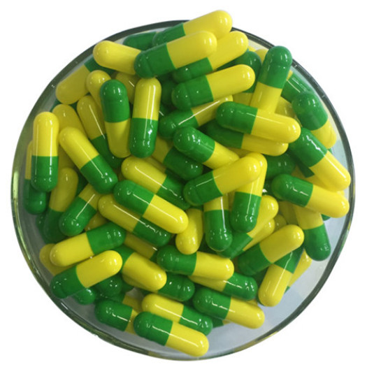 health food products clear capsules