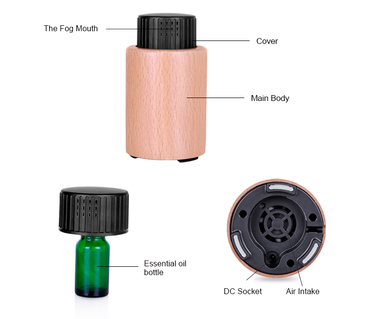 Waterless Aromatherapy Diffuser