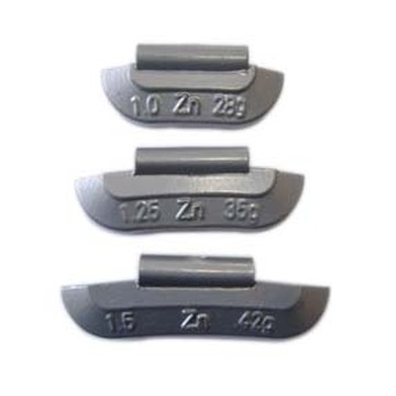 Zinc Clip-on Balance Weight for Steel Wheel ounce