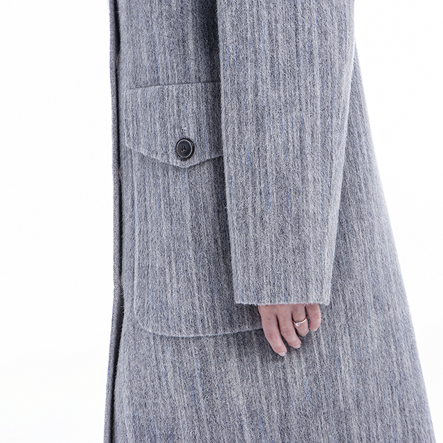 Cashmere overcoat half