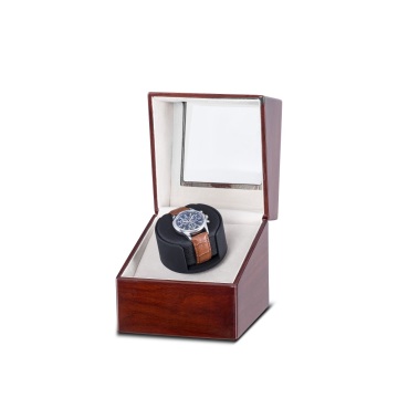 Classic Red Finish Single Rotor Watch Winder