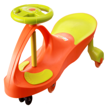 Kids Outdoor Swing Toy Car With Music