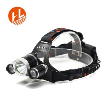 3w emergency led 18650 rechargeable headlamp