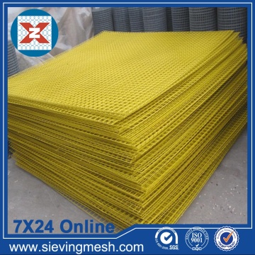 Yellow PVC Coated Welded Wire Mesh