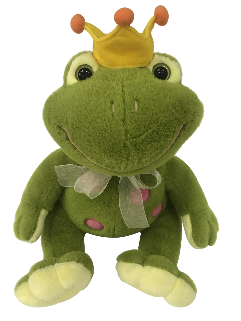 frog in a car plush