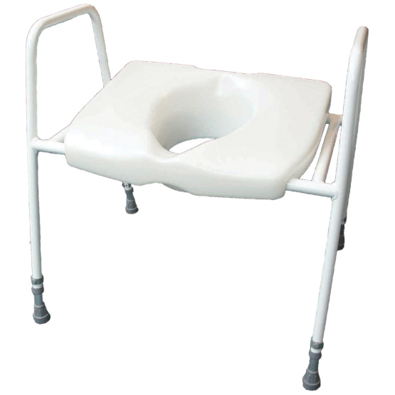 Steel Toilet Frame And Seat