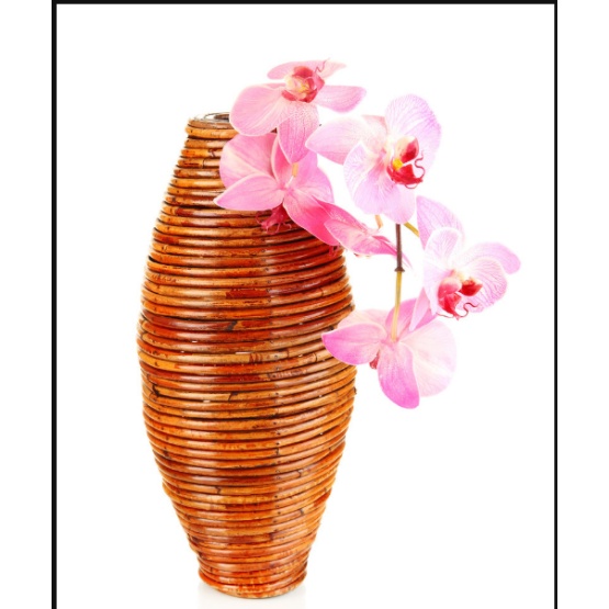 Bamboo vases for living room decoration