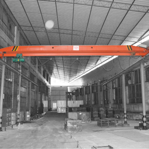 single girder 2ton workshop use EOT crane design