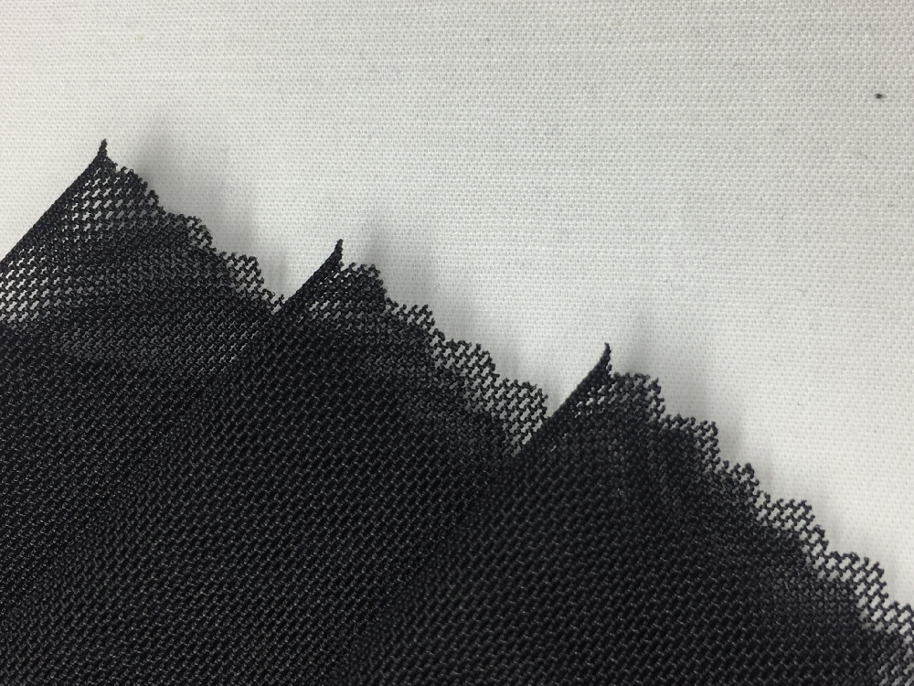Knit Mesh Solid Fabric