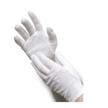 cheap white disposable cotton gloves