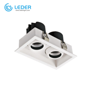 LEDER Commerical Rectangular 12W*2 LED Downlight