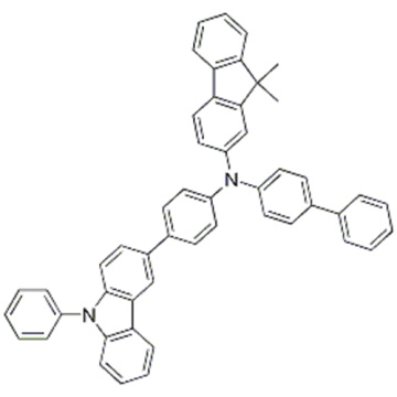 9H-Fluoren-2-aMine, N-[1,1'-biphenyl]-4-yl-9,9-diMethyl-N-[4-(9-phenyl-9H-carbazol-3-yl)phenyl]- CAS 1242056-42-3