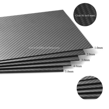 Epoxy Resin T300 Fiber Carbon Composite Board
