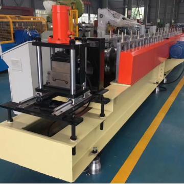 Perforated shutter door roll forming machine