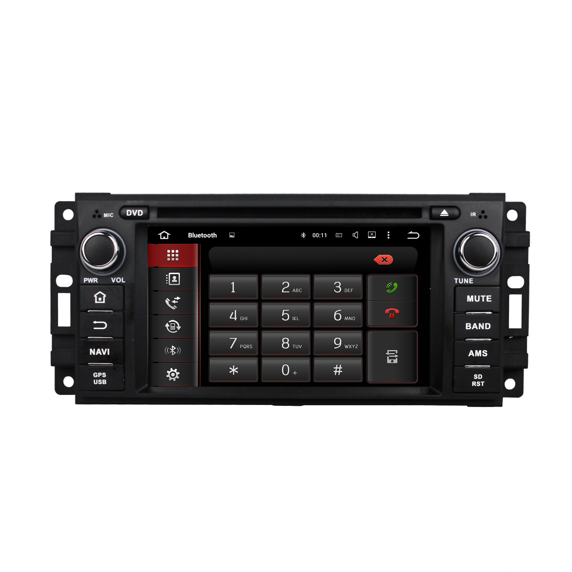 6.2 size Journey 2010 car DVD player