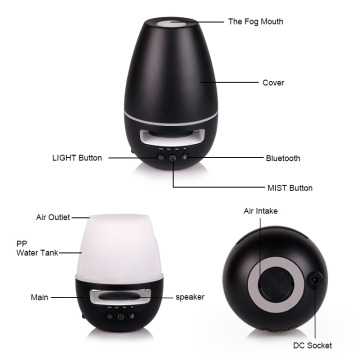 New Bluetooth Music Oil Diffuser Ultrasonic Cool Mist