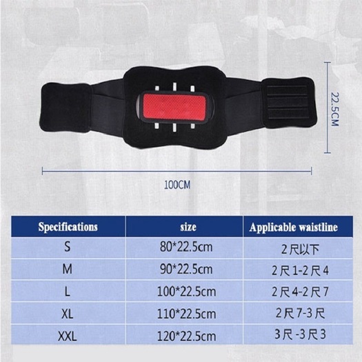 Posture Correction Medical Leather Lumbar Support Belt