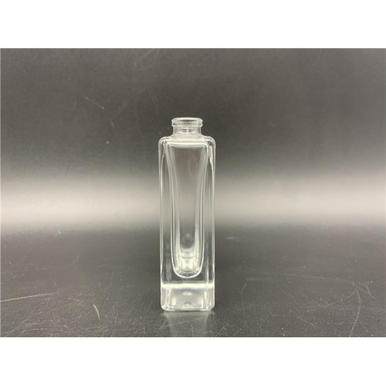 20ml clear square glass bottle for men's spray