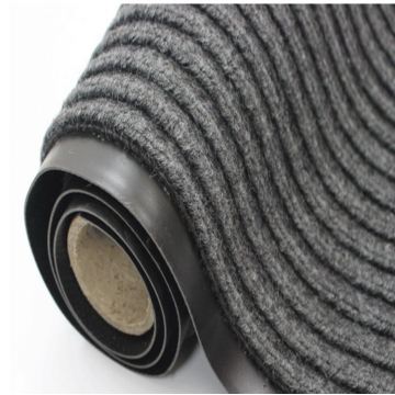 Polyester EMBOSSING door mat PVC in roll