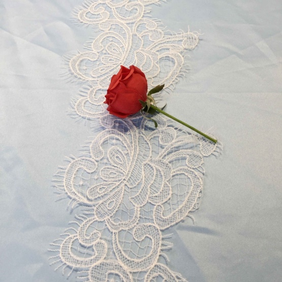 Ivory Edging Bulk Lace Trim Ribbon