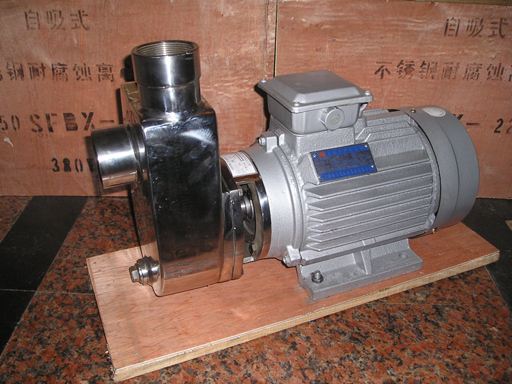 SFBX stainless steel corrosion-resistant self-priming pump 1