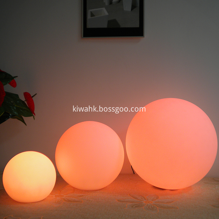 Led Ball Outdoor Multicolor Environmental Protection
