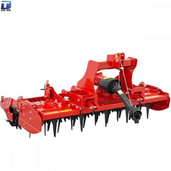 Tractor pto drive power rotary harrow with parts