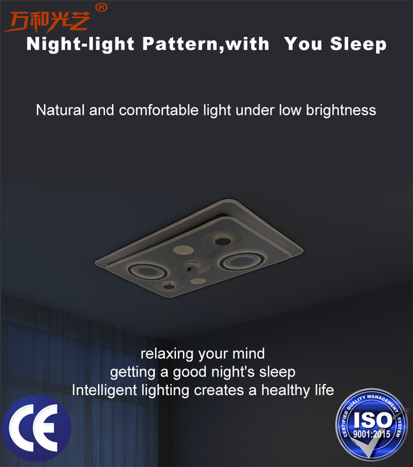 intelligent parlor ceiling light