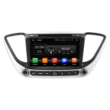 Android car dvd for Verna 2017
