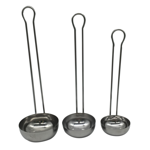 Set Of 3 Stainless Steel Soup Ladle 2