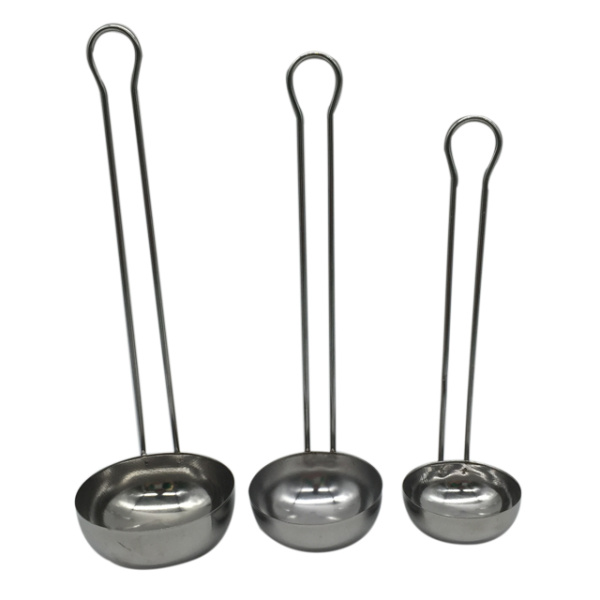 Set of 3 Stainless Steel Soup Ladle
