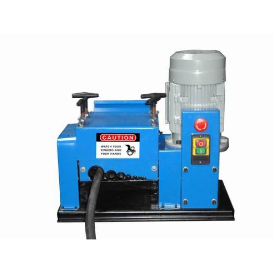 drill operated wire stripping machine