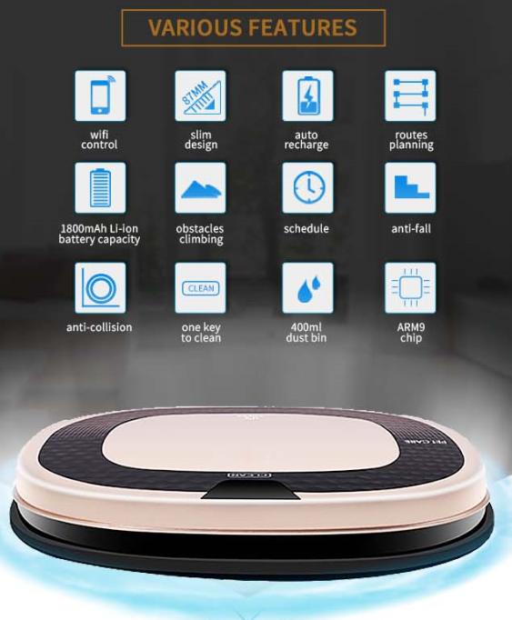 Smart Vacuum Cleaning Robot