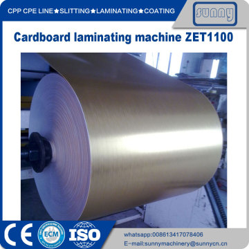 Gold silver paperboard coating machine