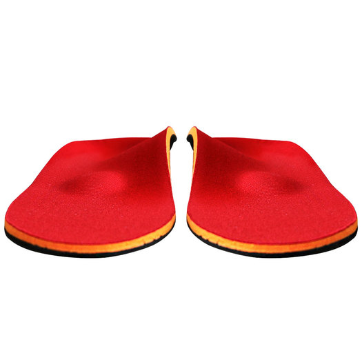 Red EVA arch support orthotic insoles shoes pad