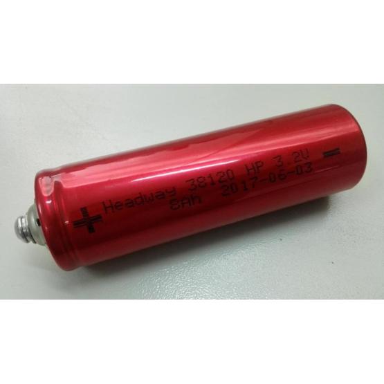 Rechargeable 38120HP-8Ah 3.2V LiFePO4 Battery Cell for AGV