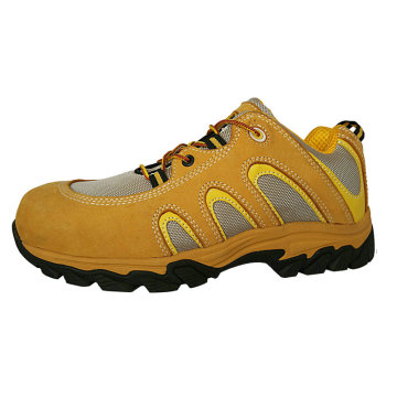 Low Ankle  Leather MD Sole Safety Shoes
