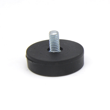 Coating Rubber Magnetic Round Base Thread Rod Type