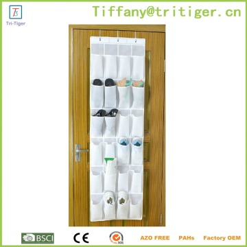 hanging pocket organizer/storage hanging organizer/hanging shoe organizer 24 pockets