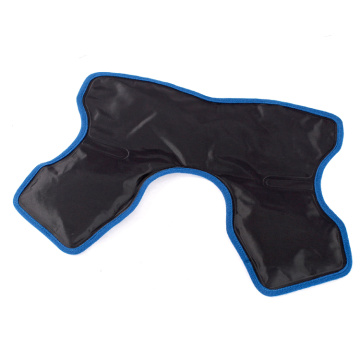 Shoulder cold therapy wrap with ice gel pack