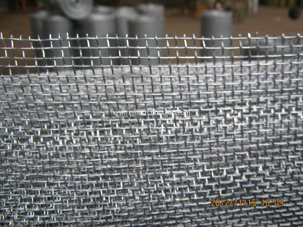 Crimped Wire Mesh Cut Edge