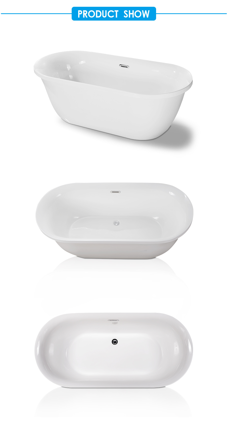 Dewey Bathtub cUPC Certified with Integrated Overflow