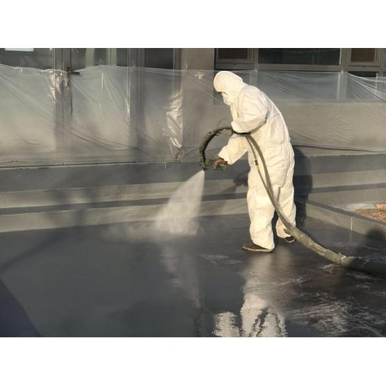 All Weather Spraying Polyurea SPUA-90 AB Courts Sports Surface Flooring Athletic Running Track
