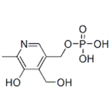 3,4-Pyridinedimethanol,5-hydroxy-6-methyl-, 3-(dihydrogen phosphate) CAS 447-05-2